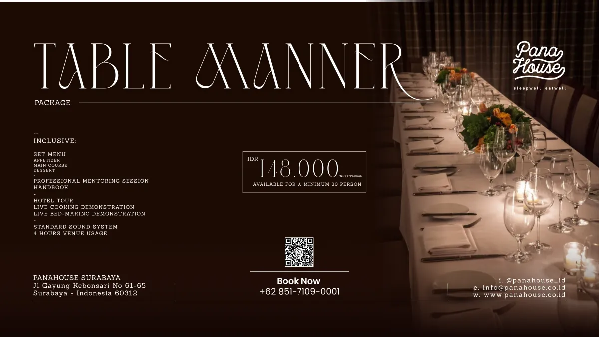 TABLE MANNER
